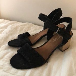TOMS Heels - worn 2 times!